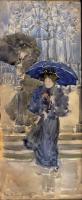 Prendergast, Maurice Brazil - Ladies in the Rain